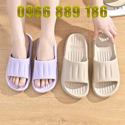 Giẫm phải phân cảm giác dép nữ mùa hè đáy dày đôi trong nhà đôi chống trượt phòng tắm nhà tắm dép nam dép đi trong nhà xăng đan nhựa đi biển