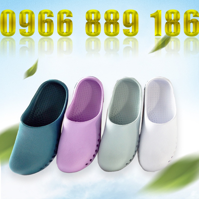 Giày phẫu thuật giày bảo hộ chống trơn trượt nam nữ dép phòng mổ đi trong phòng thí nghiệm
