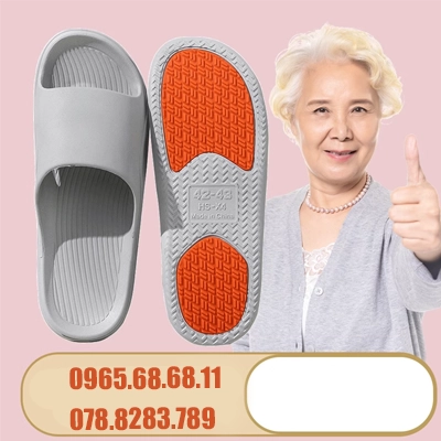 Đặc Biệt Dép Chống Trơn Trượt Dành Cho Người Cao Tuổi Phụ Nữ Mang Thai Mùa Hè Vệ Sinh Phòng Tắm Tắm Nhà Tắt Tiếng dép cho bầu