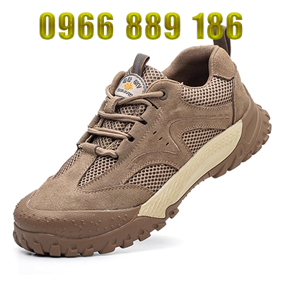 Giày bảo hộ lao động nam nhẹ chống va đập chống đâm xuyên, Giày bảo hộ lao động đẹp mũi thép chống va đập