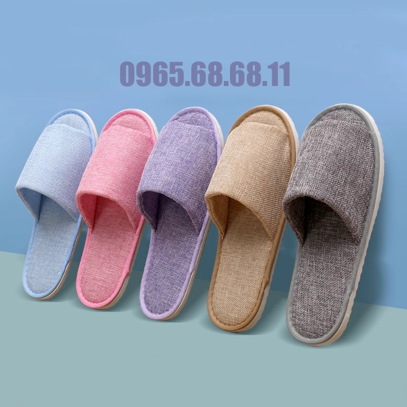 10 đôi dép dùng một lần dép khách sạn dép khách sạn hộ gia đình đặc biệt chống trượt có thể đi tắm nhà khách giày mùa hè dép xốp khách sạn