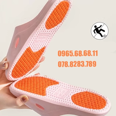 Phụ Nữ Mang Thai Dép Chống Trơn Trượt Nữ Mùa Hè Người Cao Tuổi Trong Nhà Nhà Tắm Tắm Chống Trơn Trượt Nhà Dép Nam Mùa Hè dép cho người lớn tuổi