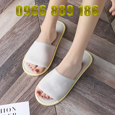 Dép đi trong nhà dùng một lần siêu chống trượt có thể mang trong phòng tắm B&B khách sạn đặc biệt trong nhà hiếu khách dép dày dép xốp đi trong khách sạn