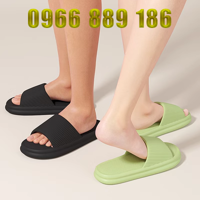 Mua một tặng một dép đi trong nhà mùa hè trong nhà phòng tắm chống trượt eva dép đi trong nhà cho nam và dép nam dép quai hậu đi biển