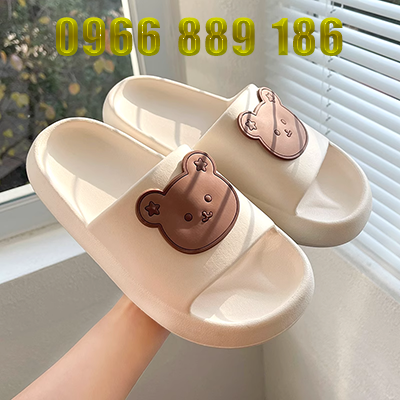 dép nữ mùa hè đi trong nhà đế dày nhà tắm chống trượt eva khử mùi dép đôi dép nam dép trong nhà