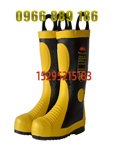 Ủng bảo hộ chữa cháy chứng nhận 3C Ủng chống cháy cho lính cứu hỏa Ủng chữa cháy ủng công trường