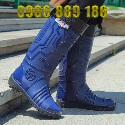 Ủng Bảo Hộ Đi Mưa Chống Thấm Nước Chống Trơn Trượt Chống Mòn Ủng Cao Su Ống Cao