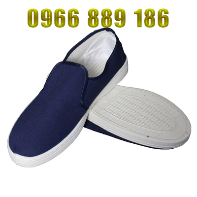 Giày chống tĩnh điện giữa khăn sạch bốn lỗ bốn mắt lưới PU không bụi xưởng giày công sở đế dày mềm khử mùi nam nữ giày bảo hộ chống tĩnh điện