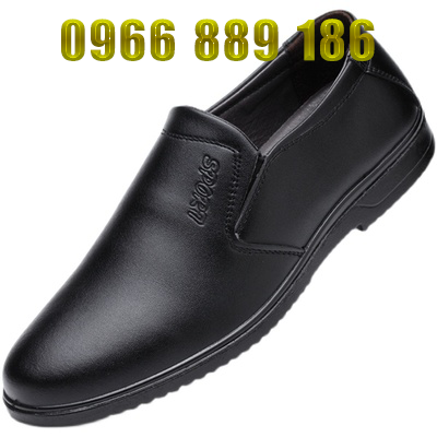 Giày đầu bếp giày nhà bếp chống trượt giày da nam thoáng khí chống thấm dầu khử mùi chống mài mòn nhẹ giày làm việc căng tin giày bảo hộ bếp